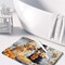 Edge Collections - 19" X 27" - Multicolor - Golden Retriever Fall Kitchen Pumpkins Memory Foam Mat - 1 Piece